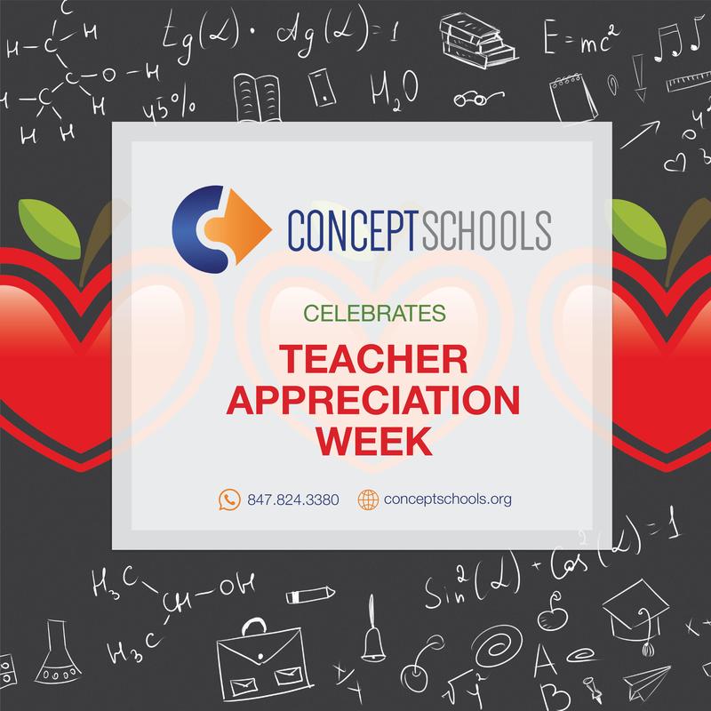 Concept Schools wishes everyone a happy Teacher Appreciation Week